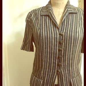 Vintage Short Sleeve Blazer
